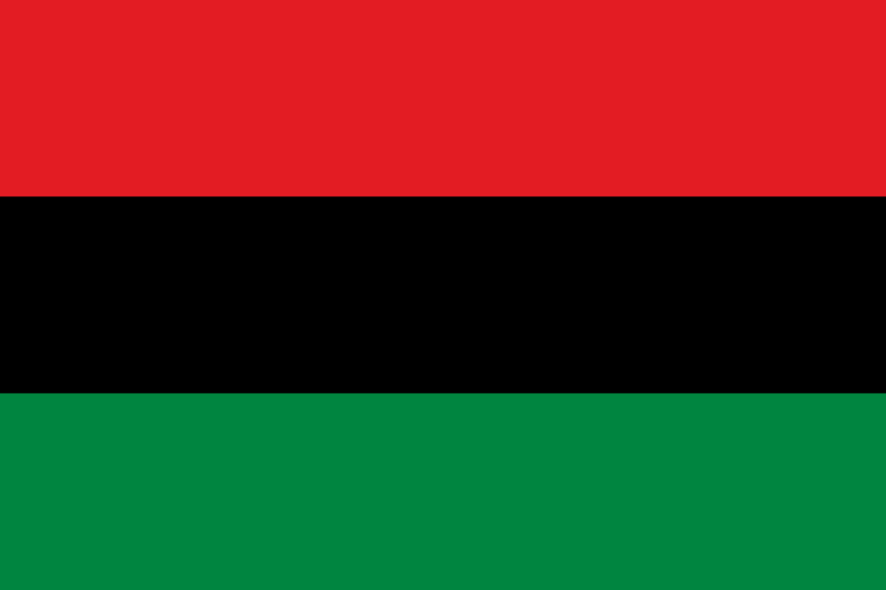 red black green flag